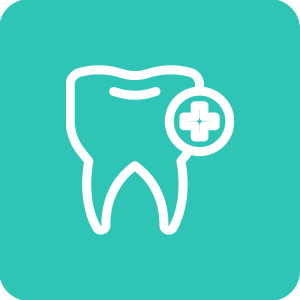 Icon representing restorative dental treatments and procedures provided at the best dental clinic in Abu Dhabi, aimed at repairing and improving tooth health and function.